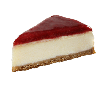  Frambuazlı Dilim Cheesecake