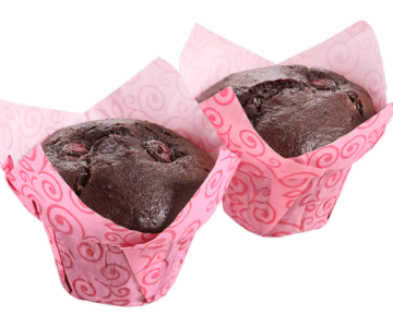 Kakaolu Vişneli Muffin