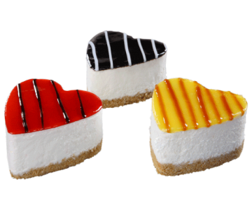 Kalp Cheesecake 3’lü